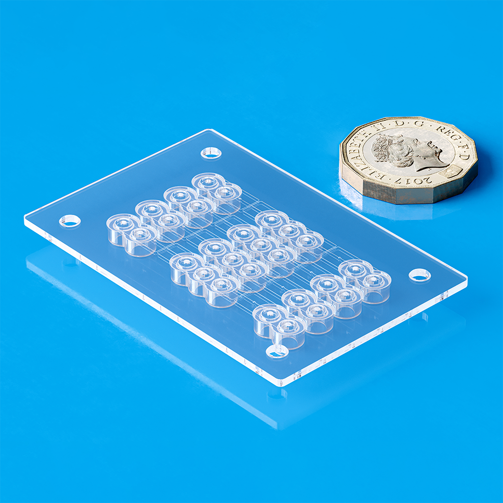 Microfluidic chip micro